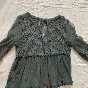 Free people lace top